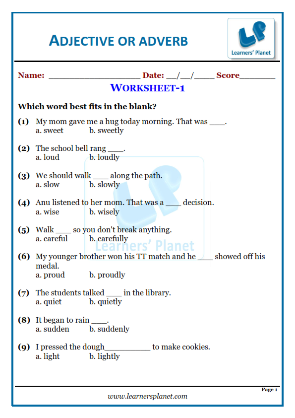 mcq-worksheet-on-adjectives-or-adverbs-for-grade-3-kids-learners-planet